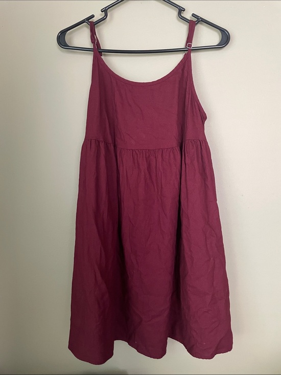 wild fable Dresses & Skirts - wild fable Burgundy Midi Sundress with Adjustable Straps